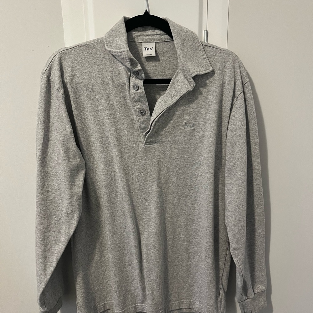 TNA Classic Gray Polo Shirt for Men